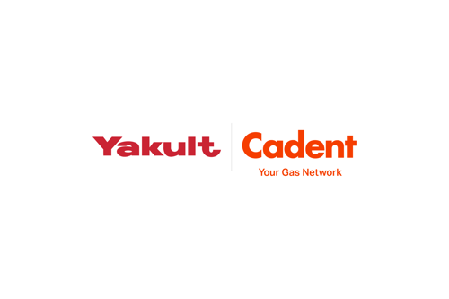 Yakult and Cadent logos